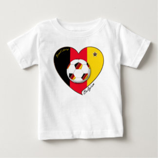Camiseta De Bebé "BELGIUM" Soccer 2014. Fútbol de Bélgica