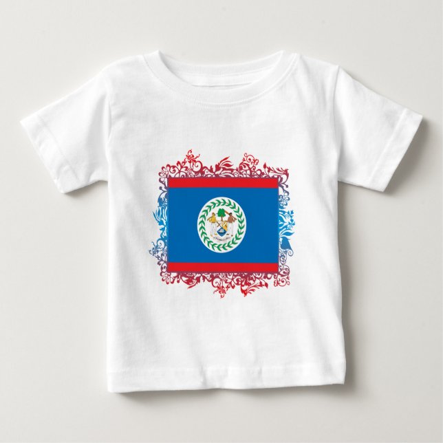 Camiseta De Bebé Belice (Anverso)