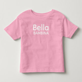 Camiseta De Bebé Bella Bambina Italiana Siciliana