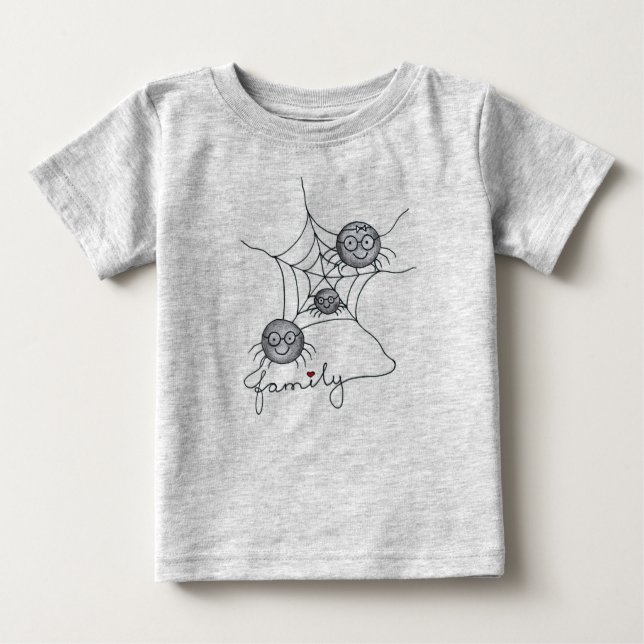 Camiseta De Bebé Bella+Canvas Baby Tri-Blend Tee con (Anverso)