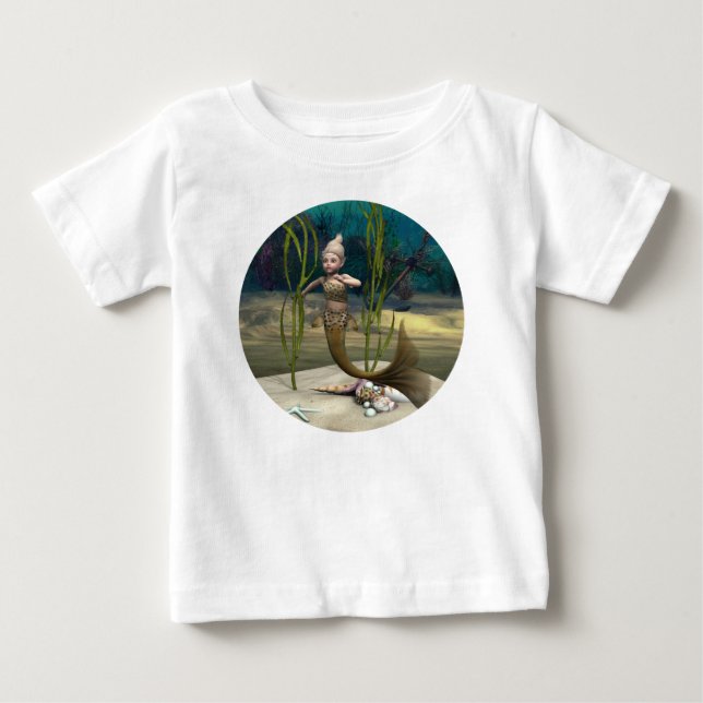 Camiseta De Bebé Bella Sirena Bebé (Anverso)