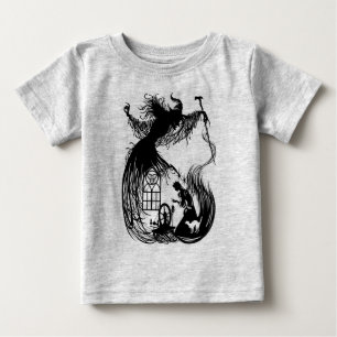 Camiseta De Bebé Belleza durmiente y bruja malvada