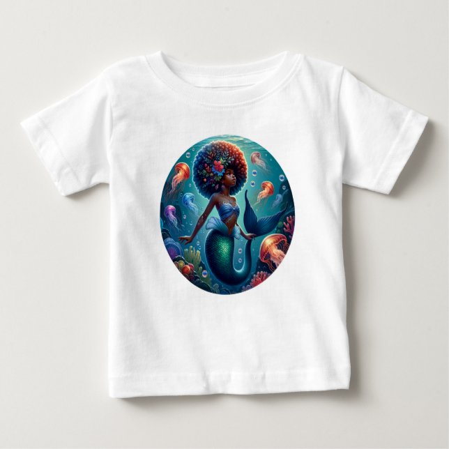 Camiseta De Bebé Belleza Etérea de lo Profundo (Anverso)