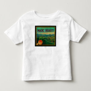 Camiseta De Bebé Belleza mágica LabelPorterville anaranjado, CA