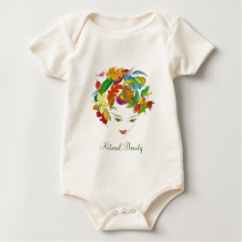 Camiseta De Bebé Belleza natural - Bebé / Infante 100% ORGÁNICO