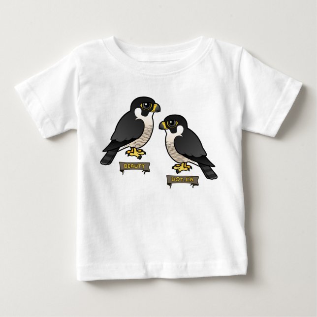 Camiseta De Bebé Belleza y dot.Ca (Anverso)