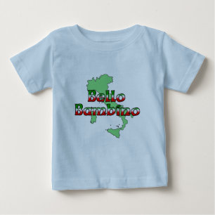 Camiseta De Bebé Bello Bambino (Hermoso Niño Italiano)