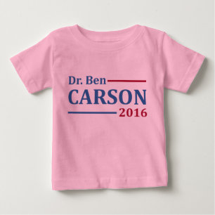 Camiseta De Bebé Ben Carson 2016