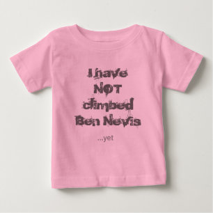 Camiseta De Bebé Ben Nevis 1 ropa de bebé