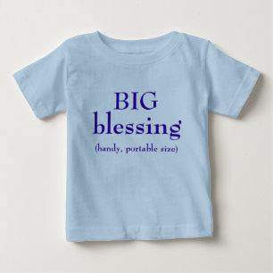 Camiseta De Bebé Bendición GRANDE
