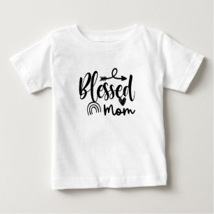 Camiseta De Bebé Bendita mamá