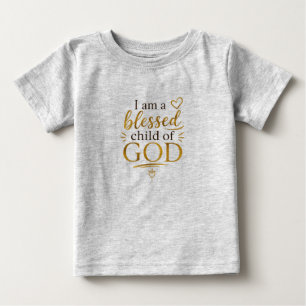 Camiseta De Bebé Bendito hijo de Dios