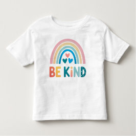 Camiseta De Bebé Benignidad colorida arcoiris