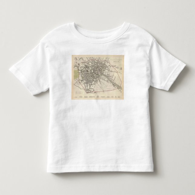 Camiseta De Bebé Berlín (Anverso)