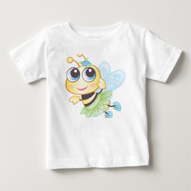 Camiseta De Bebé Berry Bee Toddler Pullover Hoodie (Anverso)