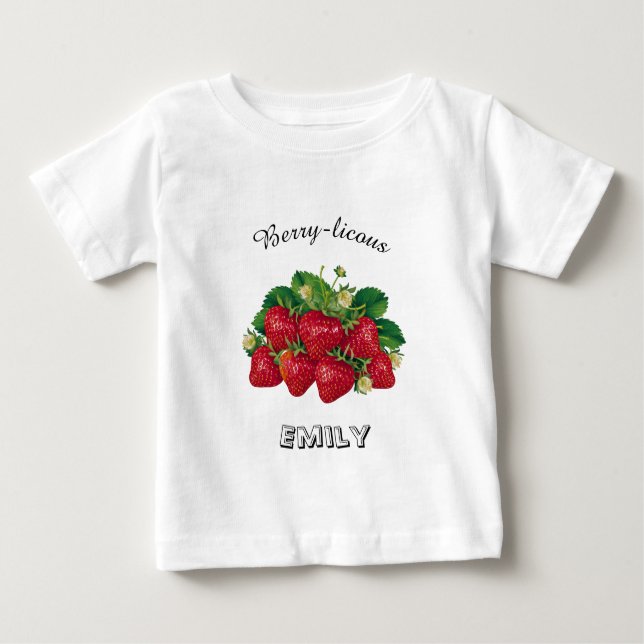 Camiseta De Bebé Berry-licous (Anverso)