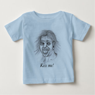 Camiseta De Bebé ¡Bésame! - Bleistiftzeichnung