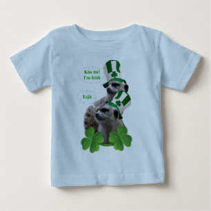 Camiseta De Bebé Bésame soy irlandés, mercat