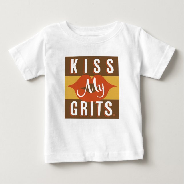 Camiseta De Bebé Besar mis gritos (Anverso)