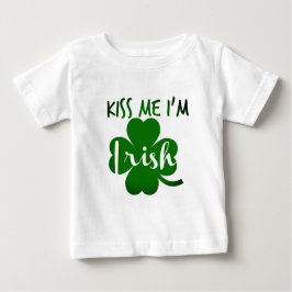 Camiseta De Bebé béseme el irlandés im