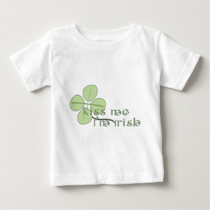 Camiseta De Bebé Béseme que soy irlandés