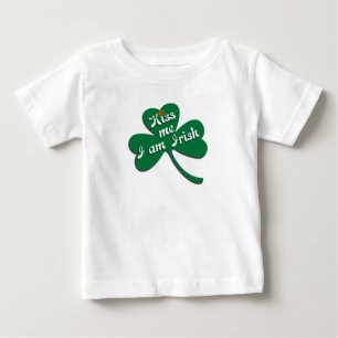 Camiseta De Bebé Béseme que soy irlandés