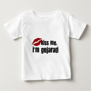 Camiseta De Bebé Beso de Gujrati