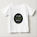 Camiseta De Bebé beso de hershey®, único, elegante y minimalista, p<br><div class="desc">Este diseño es accesible para todos. Siéntase libre de personalizar del logotipo,  imágenes,  texto y colores según sus preferencias. Muchas gracias.</div>