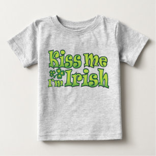 Camiseta De Bebé Beso irlandés