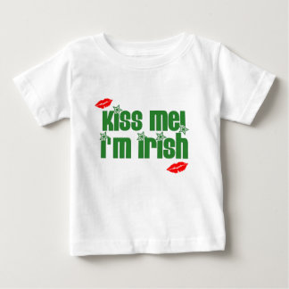 Camiseta De Bebé beso-mí-im-irlandés-labios