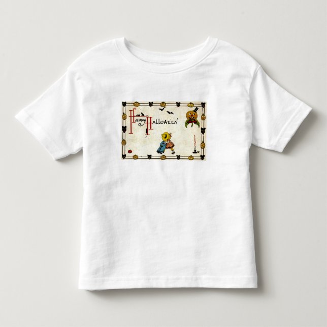 Camiseta De Bebé Besos de Halloween (Anverso)