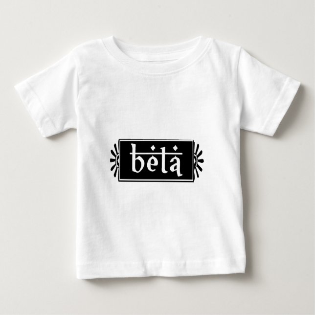 Camiseta De Bebé Beta (Anverso)