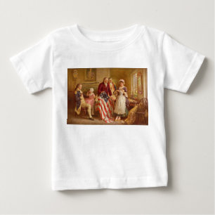 Camiseta De Bebé Betsy Ross, 1777 (Historia Americana) (USA Patriot