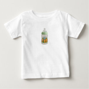 Camiseta De Bebé Biberón Jungle Friends