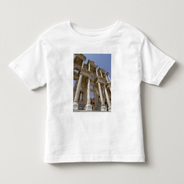 Camiseta De Bebé Biblioteca de Celsus, construida en 114-117 d.C. (Anverso)