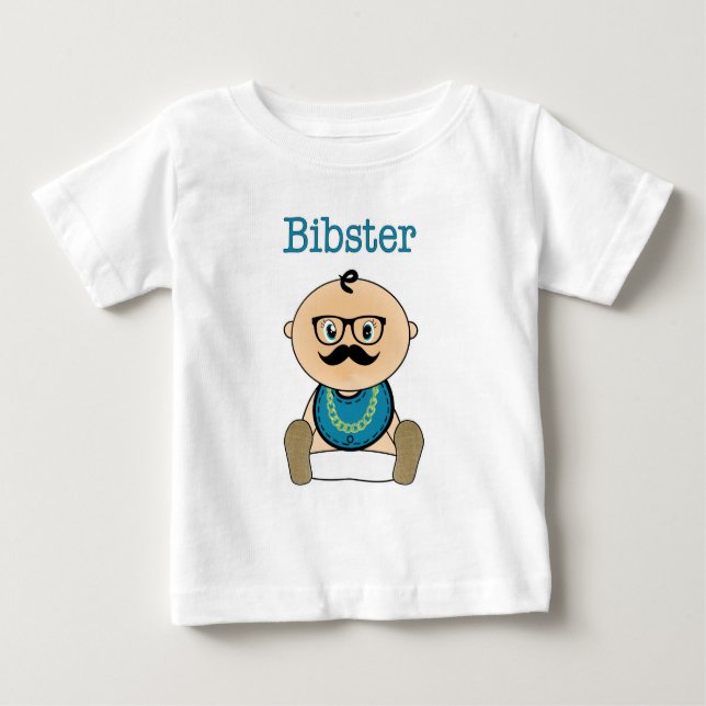 Camiseta De Bebé Bibster - inconformista del bebé (Anverso)