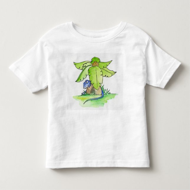Camiseta De Bebé Bicho agachador, gecko oculto... (Anverso)
