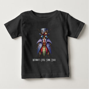 Camiseta De Bebé Bicho Steampunk - ¡El pequeño insecto apestoso de