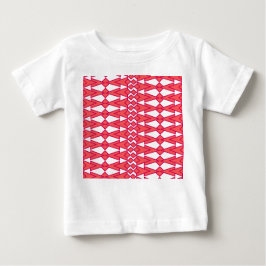 Camiseta De Bebé Bichos rojos y rosas