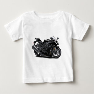 Camiseta De Bebé Bici negra de Ninja