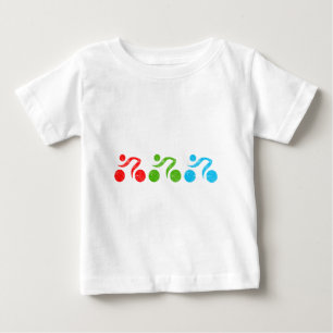 Camiseta De Bebé Bicicleta