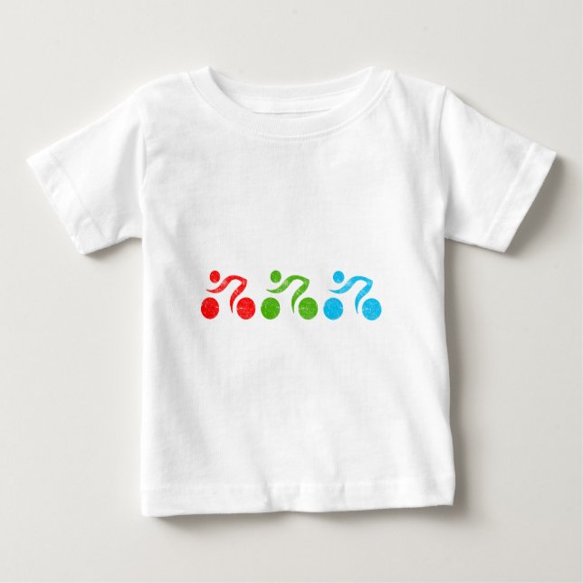 Camiseta De Bebé Bicicleta (Anverso)