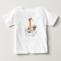 Bicicleta Bicicleta Giraffe T-Shirt