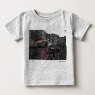 Camiseta De Bebé Bicicleta de Ámsterdam
