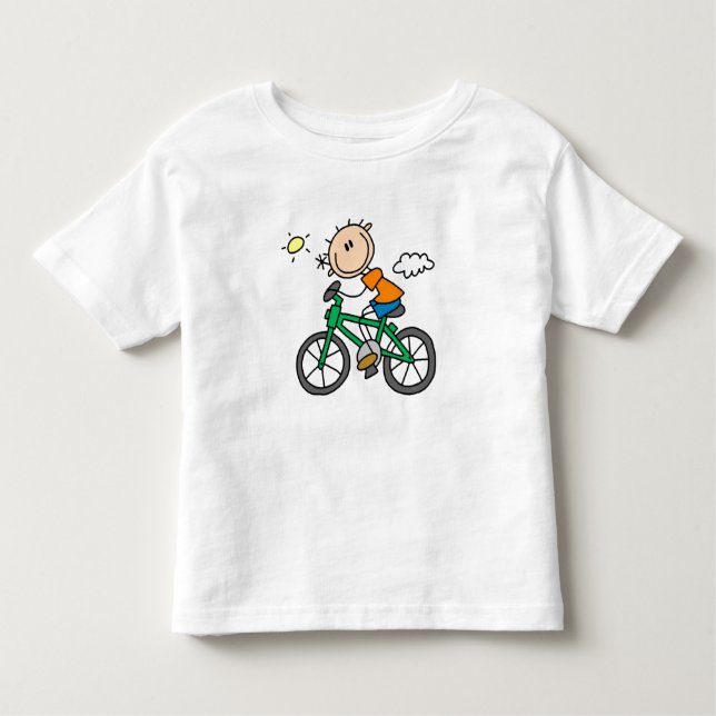 Camiseta De Bebé Bicicleta del montar a caballo - varón (Anverso)