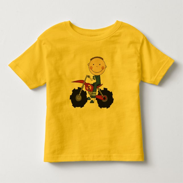 Camiseta De Bebé Bicicleta sucia - Camisas y regalos para niños (Anverso)