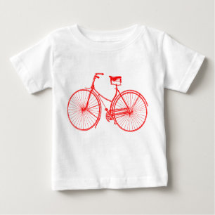 Camiseta De Bebé Bicicleta Vintage