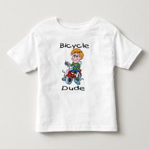 Camiseta De Bebé Bicycle Dude T-Shirt