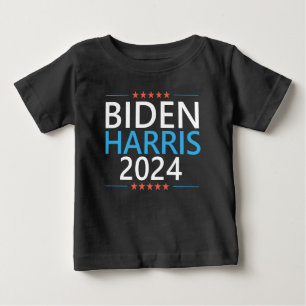 Camiseta De Bebé Biden Harris 2024 por las elecciones presidenciale
