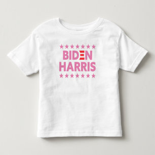 Camiseta De Bebé Biden / Harris Apoyo a las elecciones Estrellas ro